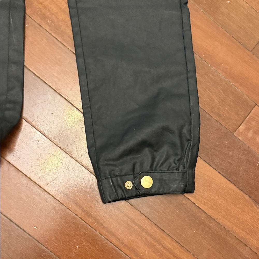 Men’s Black Quilted Knee Jumpsuit with Belt - Picture 12 of 16
